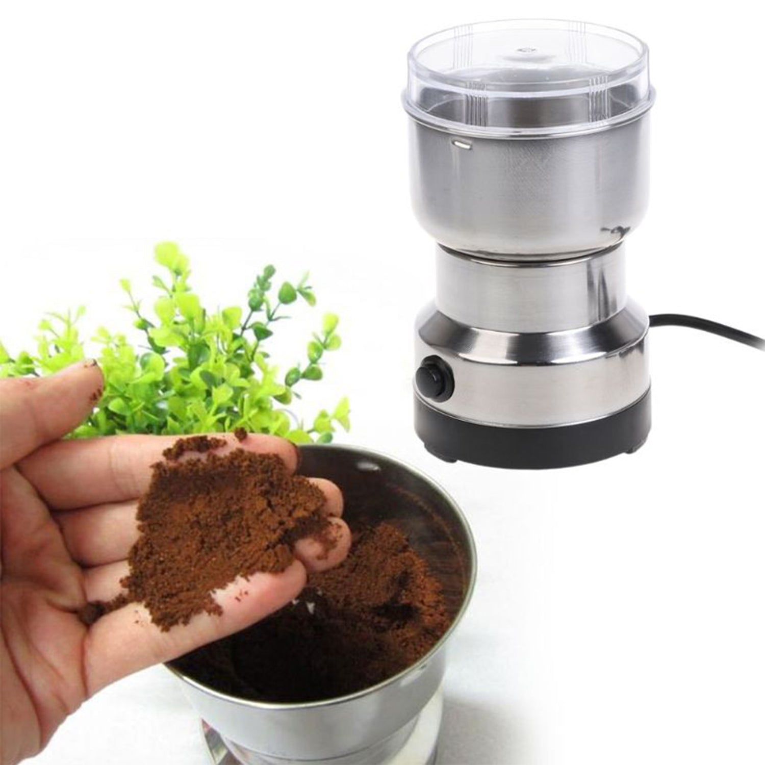 Wukusy 2515 Mini Electric Stainless Steel Multifunction Smash Machine with compact design and stainless steel construction.