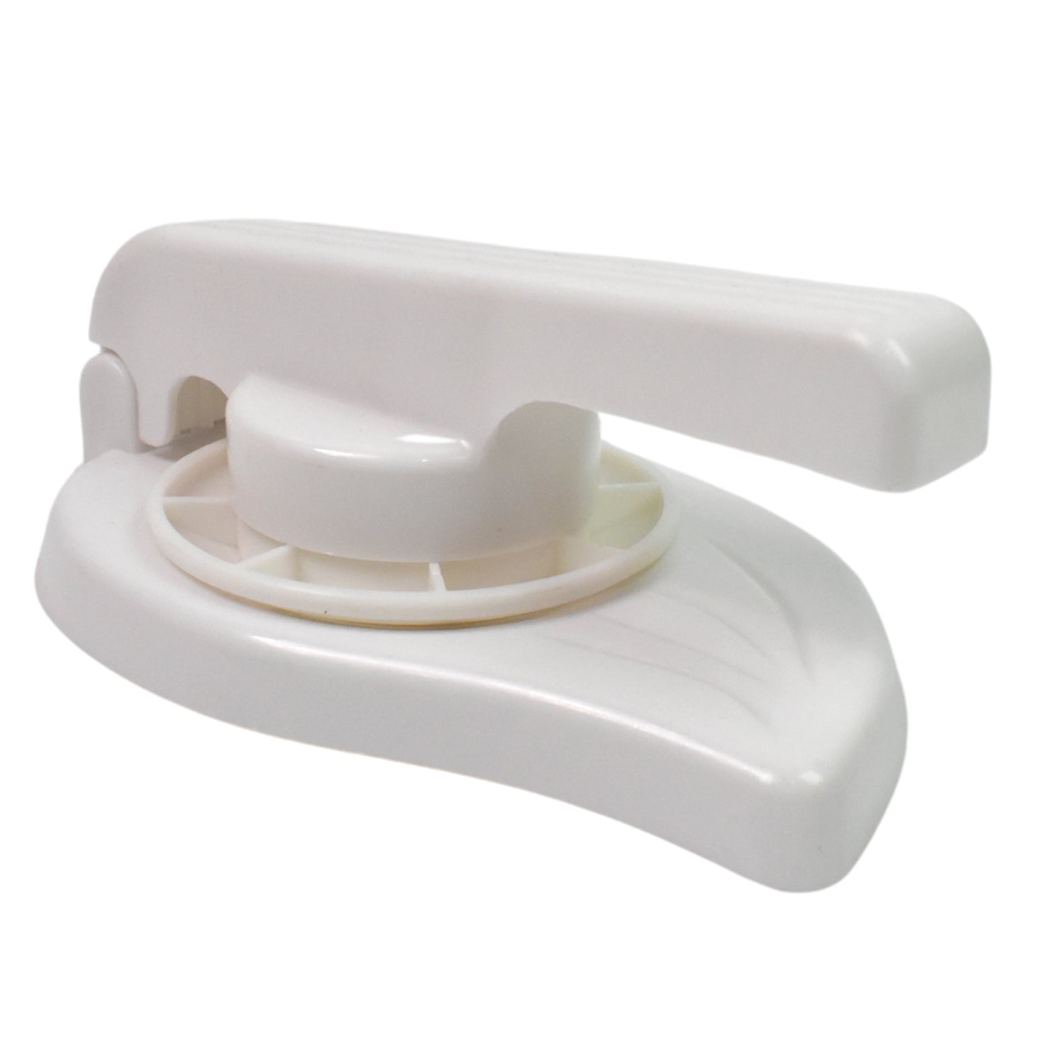 Wukusy 7192 Puri Chapati Press Machine made of plastic, kitchen tool for preparing chapatis and flatbreads, single piece in image.