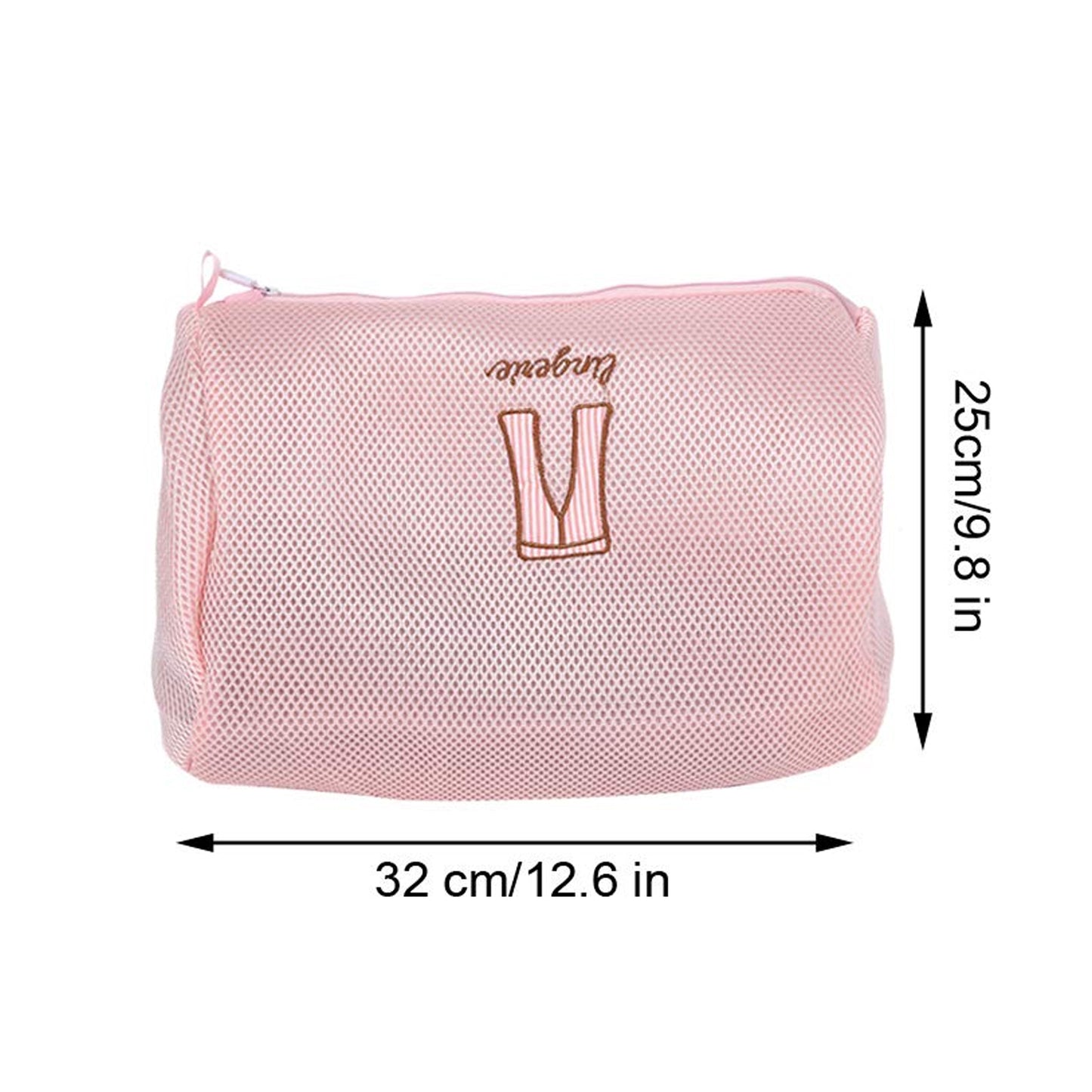 Wukusy thick 3D mesh laundry wash bag for delicate clothing, designed for home laundry use and protection during washing.