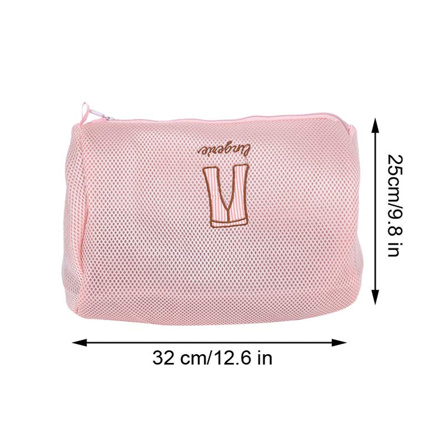 Wukusy thick 3D mesh laundry wash bag for delicate clothing, designed for home laundry use and protection during washing.