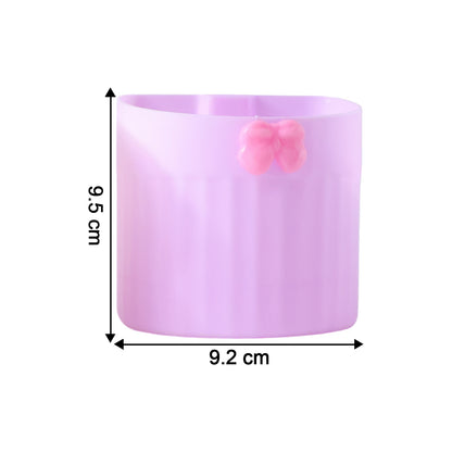 Wall-mounted bathroom toothbrush holder set by Wukusy with four durable, sleek holders for organized oral care storage.