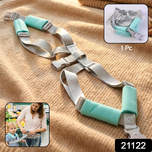 Wukusy adjustable baby safety harness support belt with padded straps for secure infant walking and added comfort.