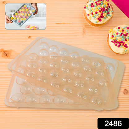 Wukusy BPA-free plastic reusable lollipop candy maker, kitchen tool for making homemade lollipops with detailed molds and handles.