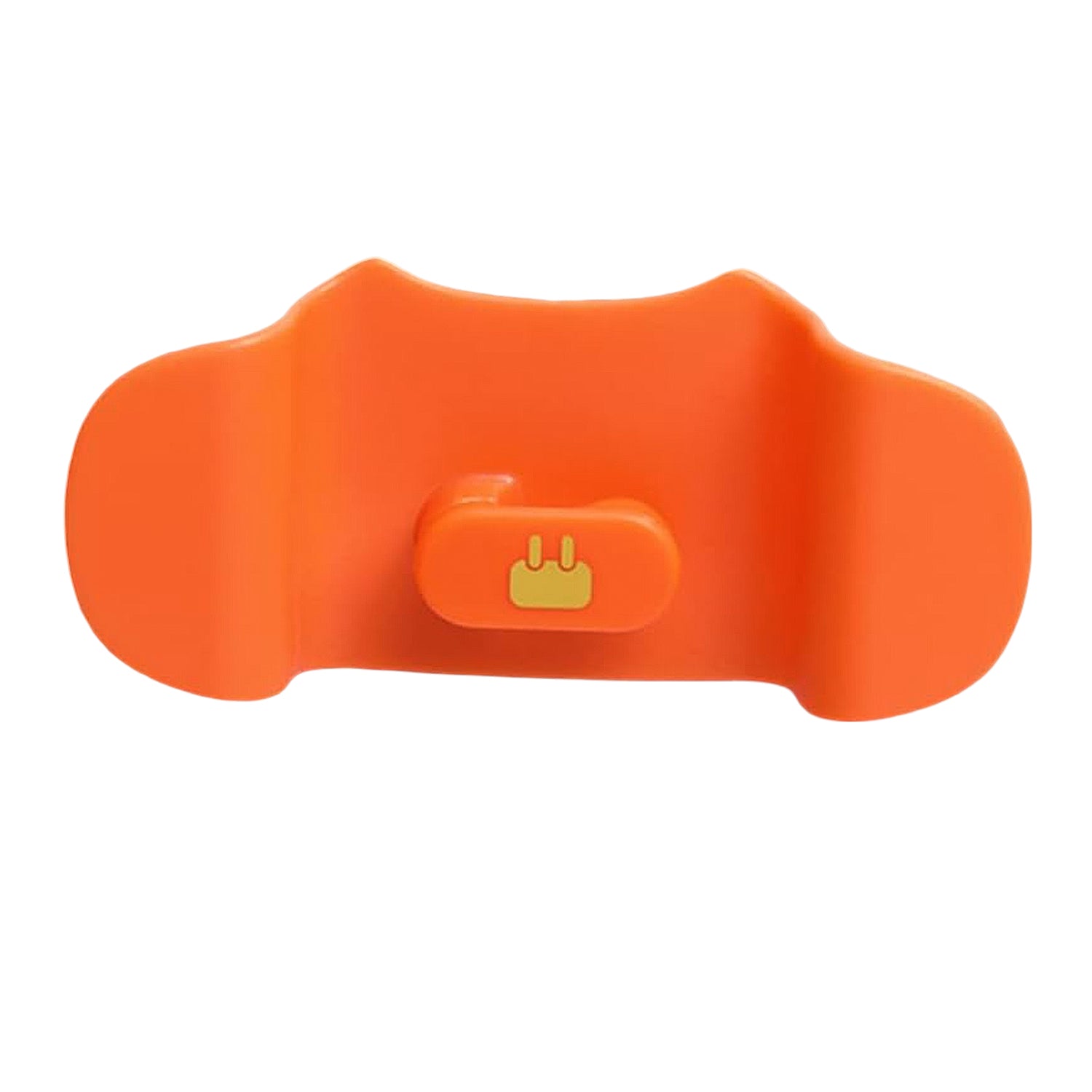 Wall-mounted plug holder hook by Wukusy for home improvement, shown mounted on a wall with cords hanging from the hook.