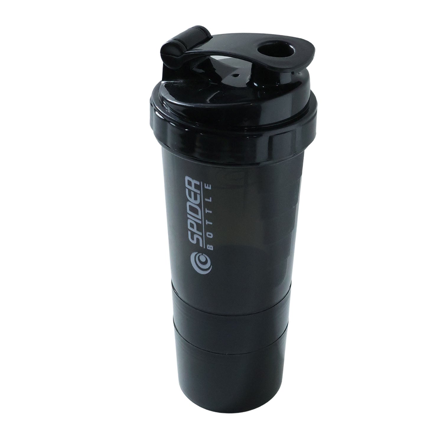 Wukusy 500ml multipurpose protein shaker bottle with secure lid and mixing ball, ideal for smoothies and supplements.