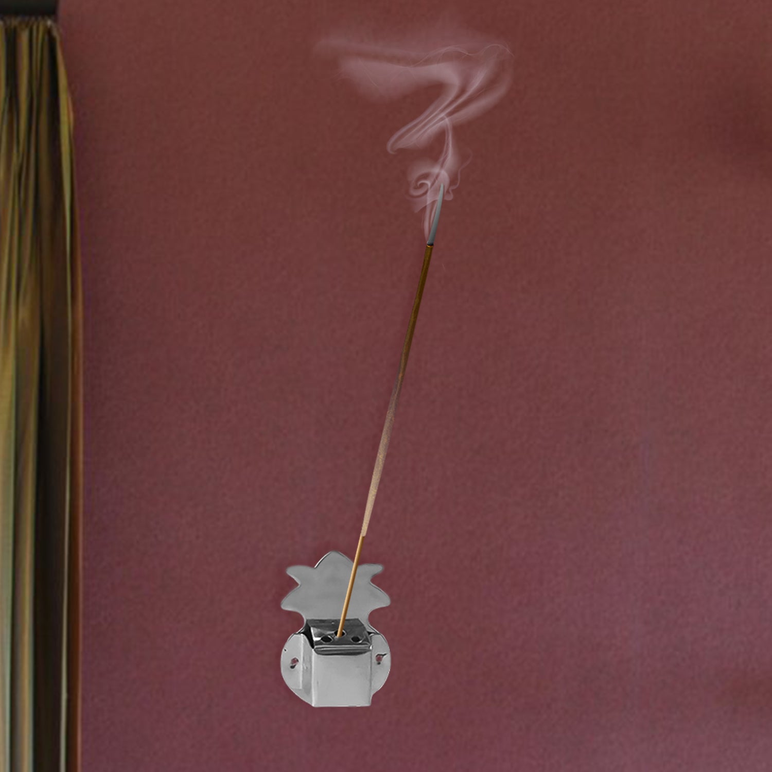Stainless Steel Wall Mounted Hook Hanger Set (4 Pc)