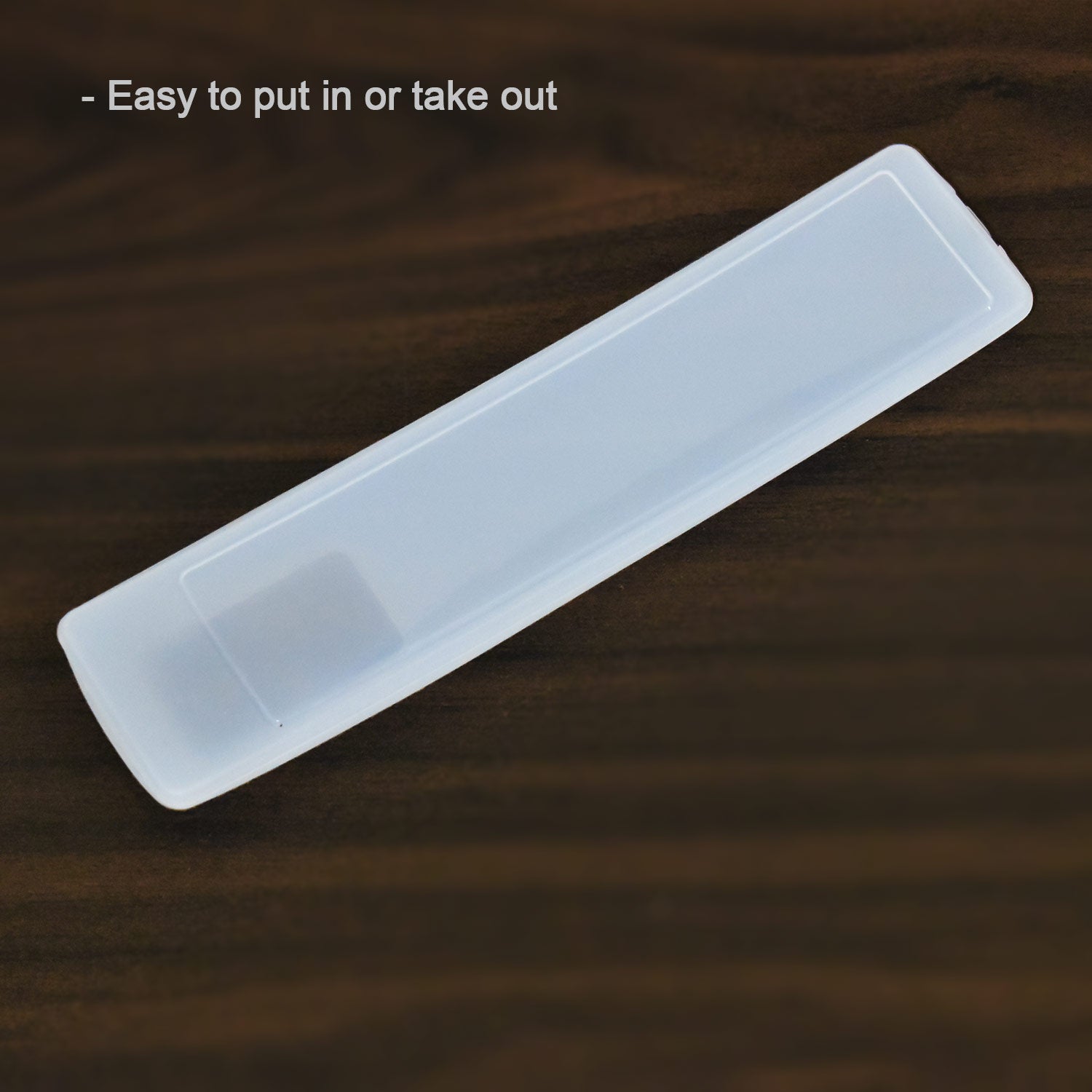 Large Wukusy silicone protective cover for remote control, designed for durability and secure fit in home improvement settings.