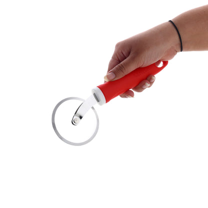 Wukusy Ganesh Pizza Pastry Cutter Wheel, stainless steel kitchen tool for slicing pizzas and pastries with ease