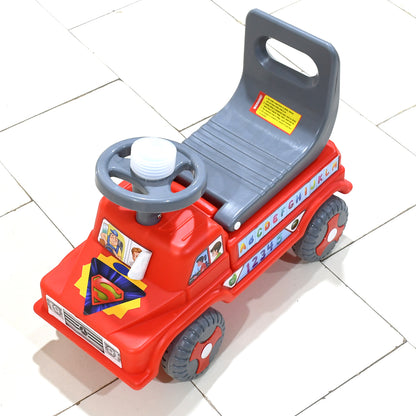 Wukusy kids baby ride-on push car with backrest, musical horn, suitable for toddlers, boys and girls, toy vehicle for children.