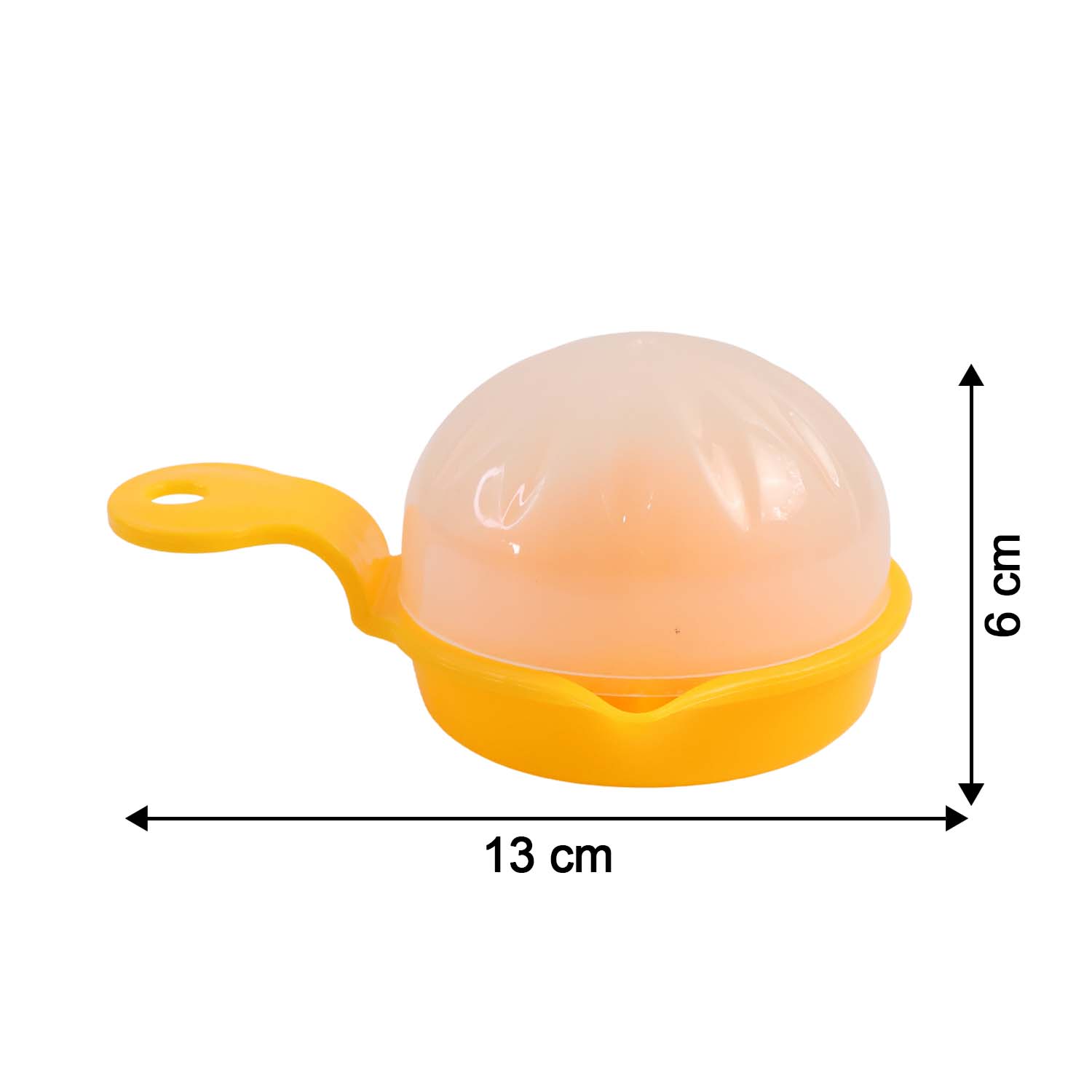 Wukusy hand-operated citrus juicer with a sturdy handle and reamer for fresh orange, lemon, or lime juice in a home kitchen setting.