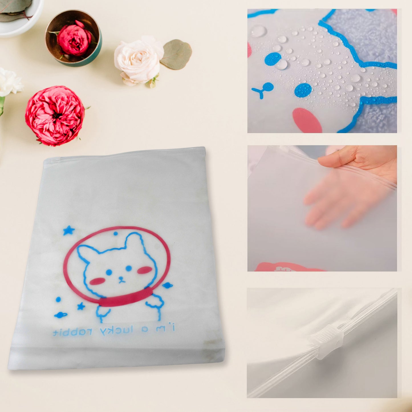 Reusable multipurpose pouch by Wukusy, compact storage bag for home improvement, with a 28x20 cm size and versatile use