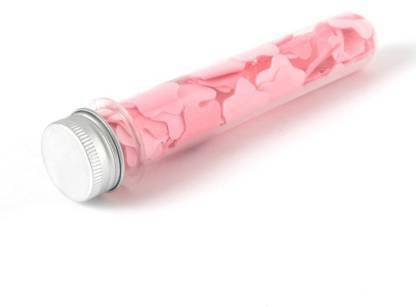 Wukusy portable hand washing bath with flower-shaped paper soap strips in test tube bottle, ideal for home improvement and hygiene.