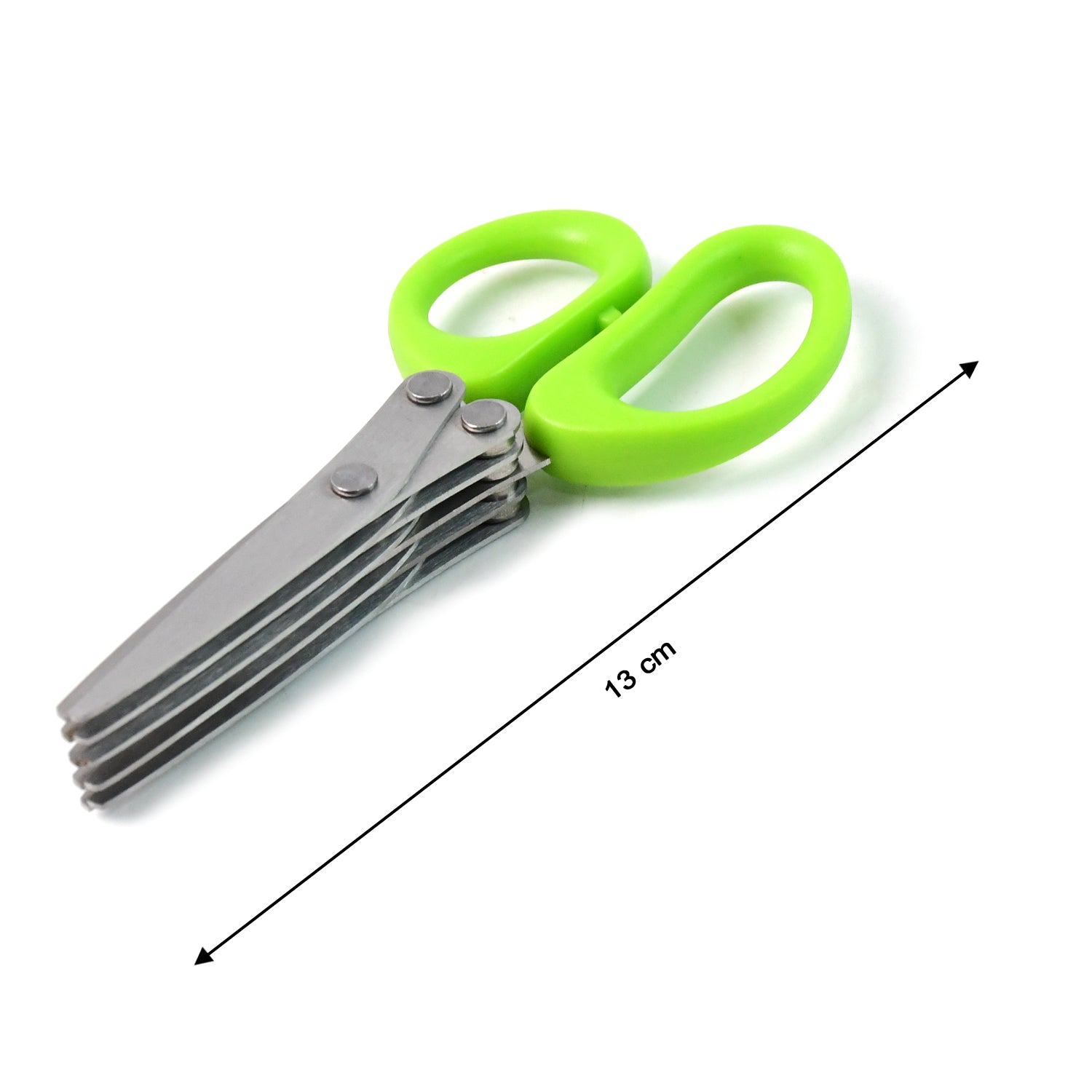 Wukusy premium 5-blade multipurpose kitchen scissors with cleaning comb, sharp stainless steel blades for versatile kitchen tasks