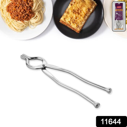 Wukusy Apex Full Round Sansi heavy-duty stainless steel pakkad with strong grip, ideal for home kitchen use.