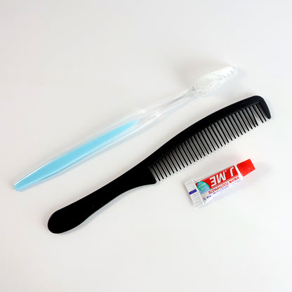 Wukusy 3-in-1 Travel Personal Hygiene Kit with compact bottles and essentials for health and beauty on the go.