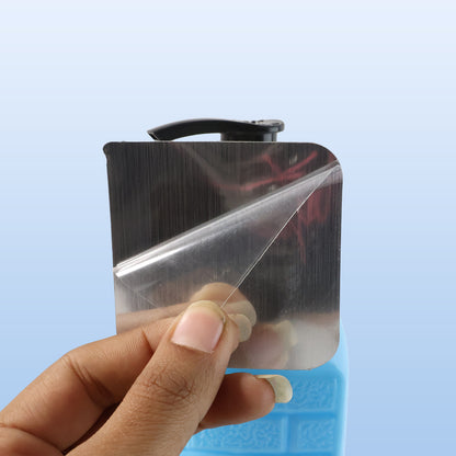 Wall-mounted Wukusy liquid soap dispenser set with sleek design, mounted on bathroom or kitchen wall for easy access.