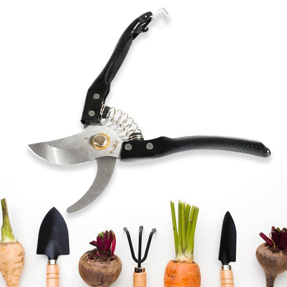 Wukusy 582 garden pruners with sharp blades and ergonomic handles for precise pruning and gardening tasks.