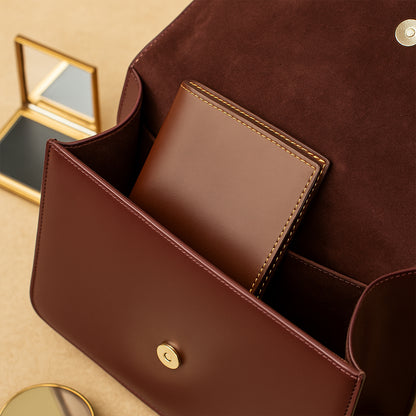 Wukusy PU leather multipurpose card holder and slim travel wallet with multiple card slots, compact design, suitable for travel use