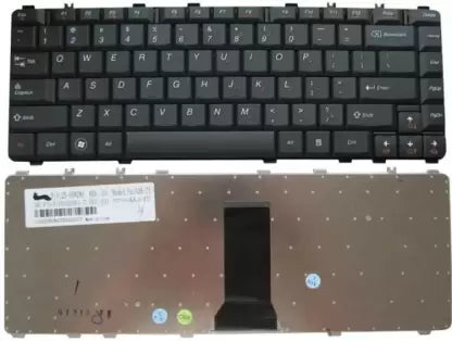 Black Seasons internal laptop keyboard for Lenovo Ideapad Y450 Y460 Y550 Y560 B460 V460 series, showing key layout and design.
