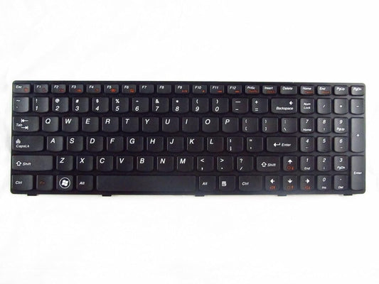 Black Lenovo IdeaPad G580 G580A V580 internal laptop keyboard by Seasons, with visible keys and layout for model compatibility.