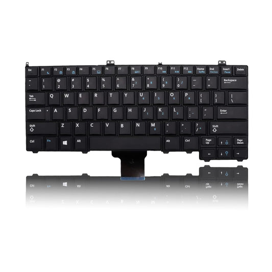Seasons Dell Latitude E5440 backlit laptop keyboard, internal keyboard with illuminated keys on a neutral background.