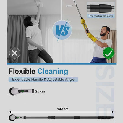 Wukusy 9-in-1 electric spin scrubber set for home cleaning, showing the versatile handheld power scrubber with multiple attachments.