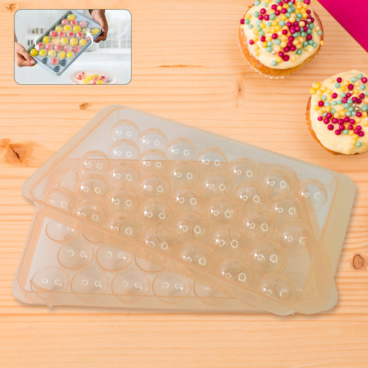 Wukusy BPA-free plastic reusable lollipop candy maker kitchen tool with colorful lollipop molds and handles.