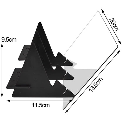 Wukusy smart mobile phone screen drawing projector board kit showing a compact device with a mobile phone attached for projection and drawing.