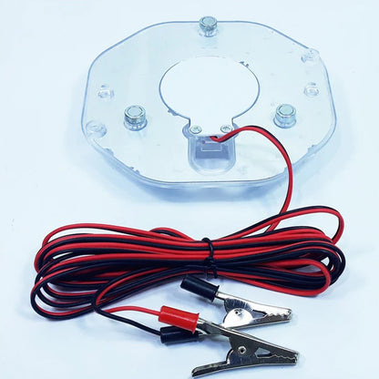 Wukusy high brightness 12V 18W round LED light module with clip wires, suitable for home decor lighting.