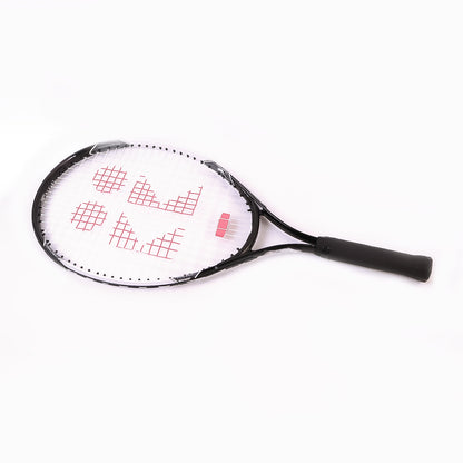 Wukusy Konex lightweight tennis racket with full cover, showing the racket's frame and grip in a close-up shot