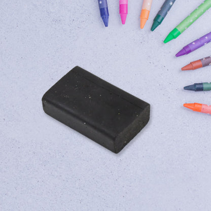 Wukusy fancy stylish office eraser with mixed colorful design, perfect for writing and erasing on paper.