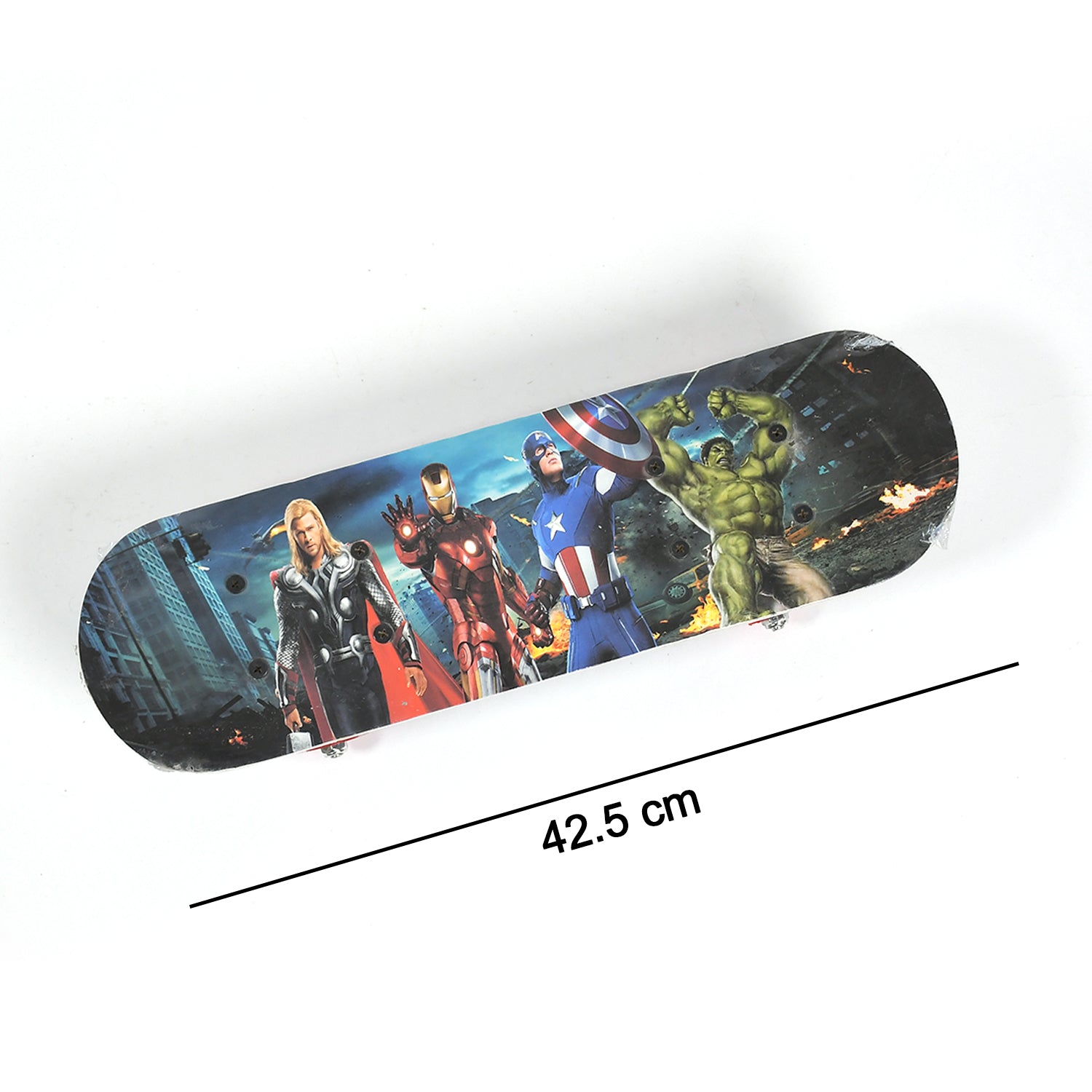 Wukusy 8042 wood skateboard with lightweight design, shown with a smooth deck and sturdy trucks, ideal for beginners and kids.
