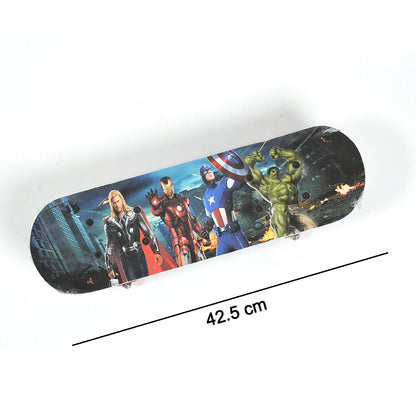 Wukusy 8042 wood skateboard with lightweight design, shown with a smooth deck and sturdy trucks, ideal for beginners and kids.