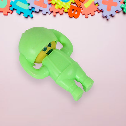 Wukusy 1944 Cute Face Expression Changer Toy for Kids, colorful plastic toy with interchangeable face parts and playful design.