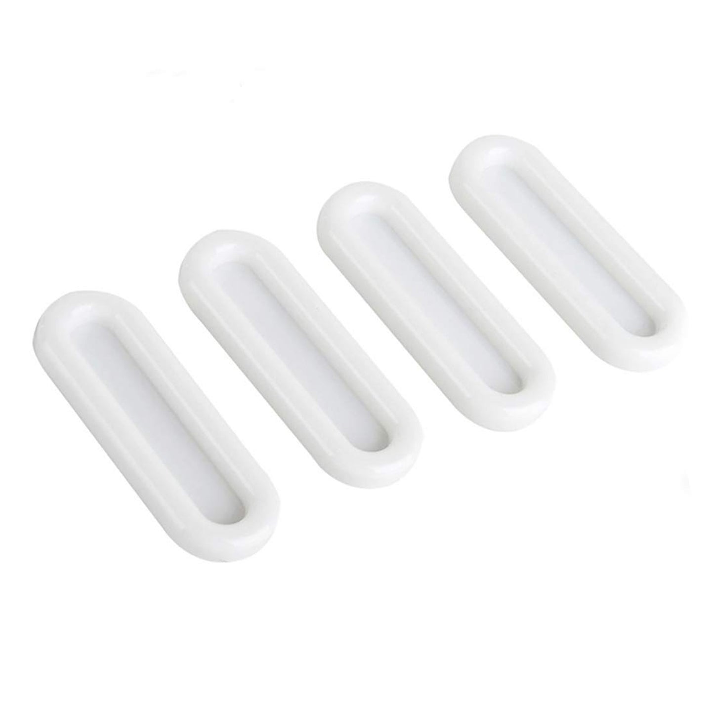 Wukusy Self Stick Push Pull Helper set of four for easy door and drawer opening in home and kitchen.