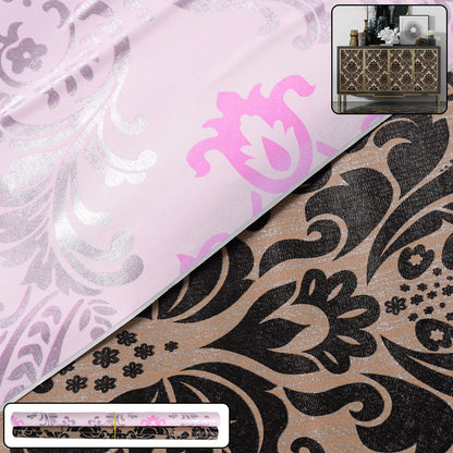 Wukusy premium self-adhesive decorative wallpaper roll for home decor, featuring a stylish pattern on a smooth surface.