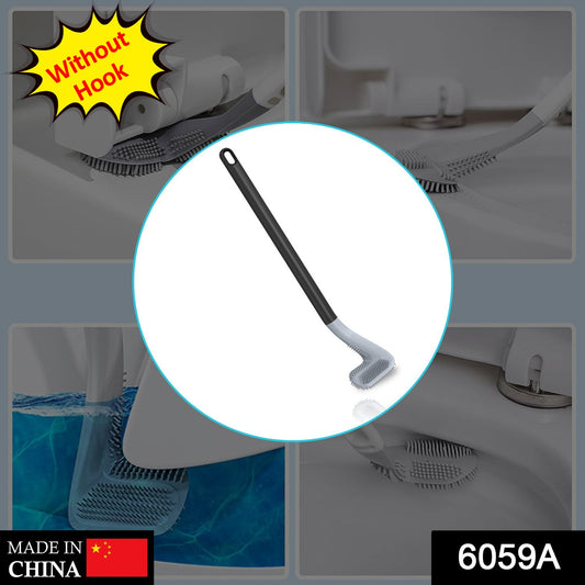 Wukusy golf-shape toilet cleaner brush for bathroom cleaning, with a sturdy handle and compact design for effective cleaning.