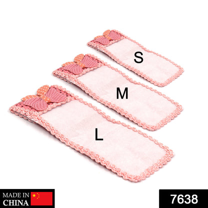 Wukusy 3-piece remote control dust covers with bow knot for TV and air conditioner D2H DTH remotes, soft protective fabric.