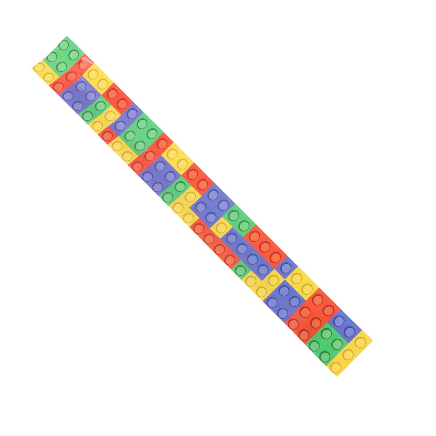 Colorful Snap Slap bracelet toy set with 12 vibrant plastic bracelets for kids by Wukusy, displayed in a neat arrangement.