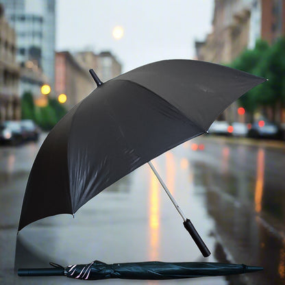 Wukusy sun umbrella with built-in fan and power bank, ideal for summer outdoor shade and cooling.
