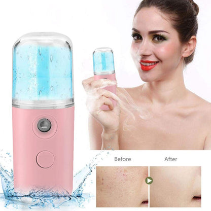 Wukusy 1313 Nano Mist Sprayer Sanitizer handheld portable spray device showing a compact, ergonomic design with mist nozzle