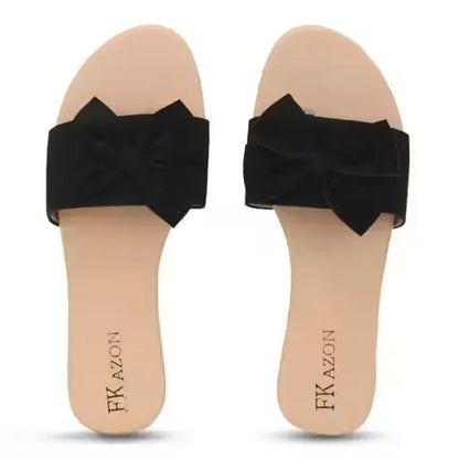 Ekom women casual velvet flats for office and daily wear, featuring a comfortable slip-on design and stylish appearance.