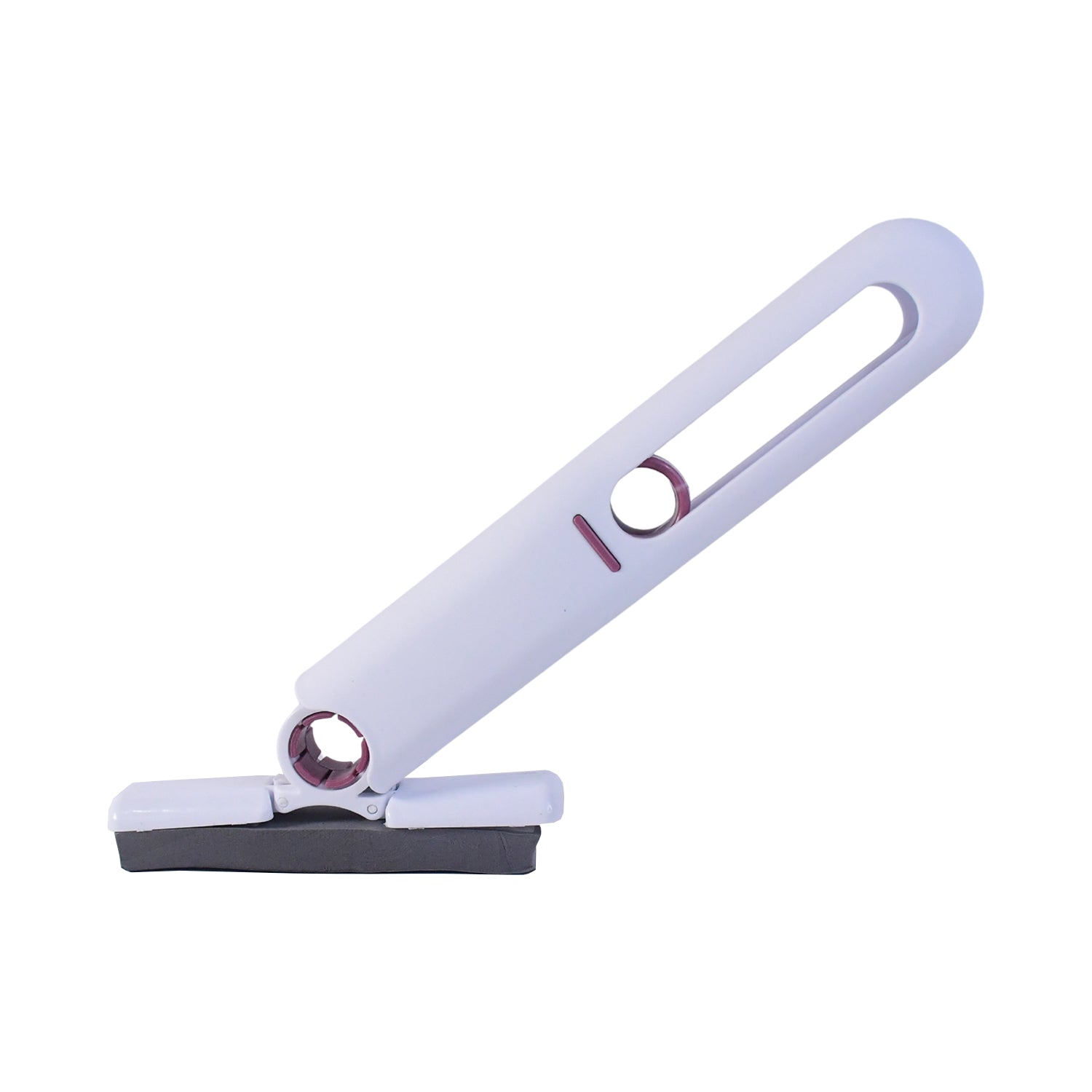 Wukusy portable self-squeeze mini mop with cotton head and cleaning sponge, ideal for bathroom and kitchen cleaning.