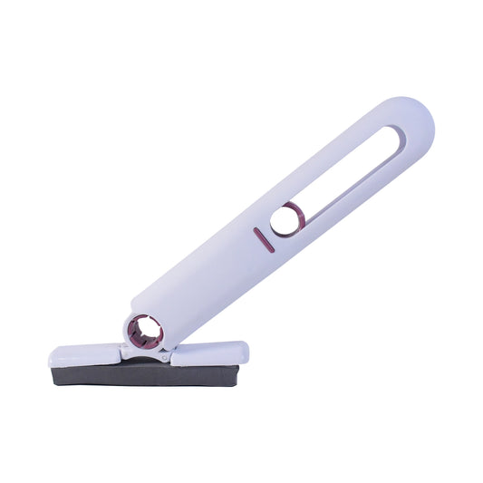 Wukusy portable self-squeeze mini mop with cotton head and cleaning sponge, ideal for bathroom and kitchen cleaning.