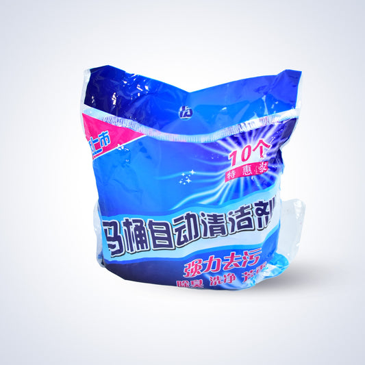 Blue Bubble Toilet Bowring accessories by Wukusy, 10 durable bathroom toilet cleaners with powerful decontamination.
