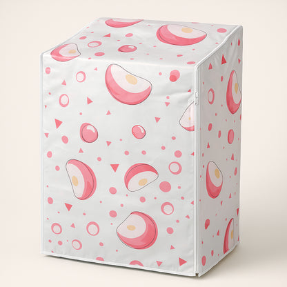 Waterproof washing machine cover by Wukusy, measuring 58x62x85 cm, featuring a mixed design for home improvement.
