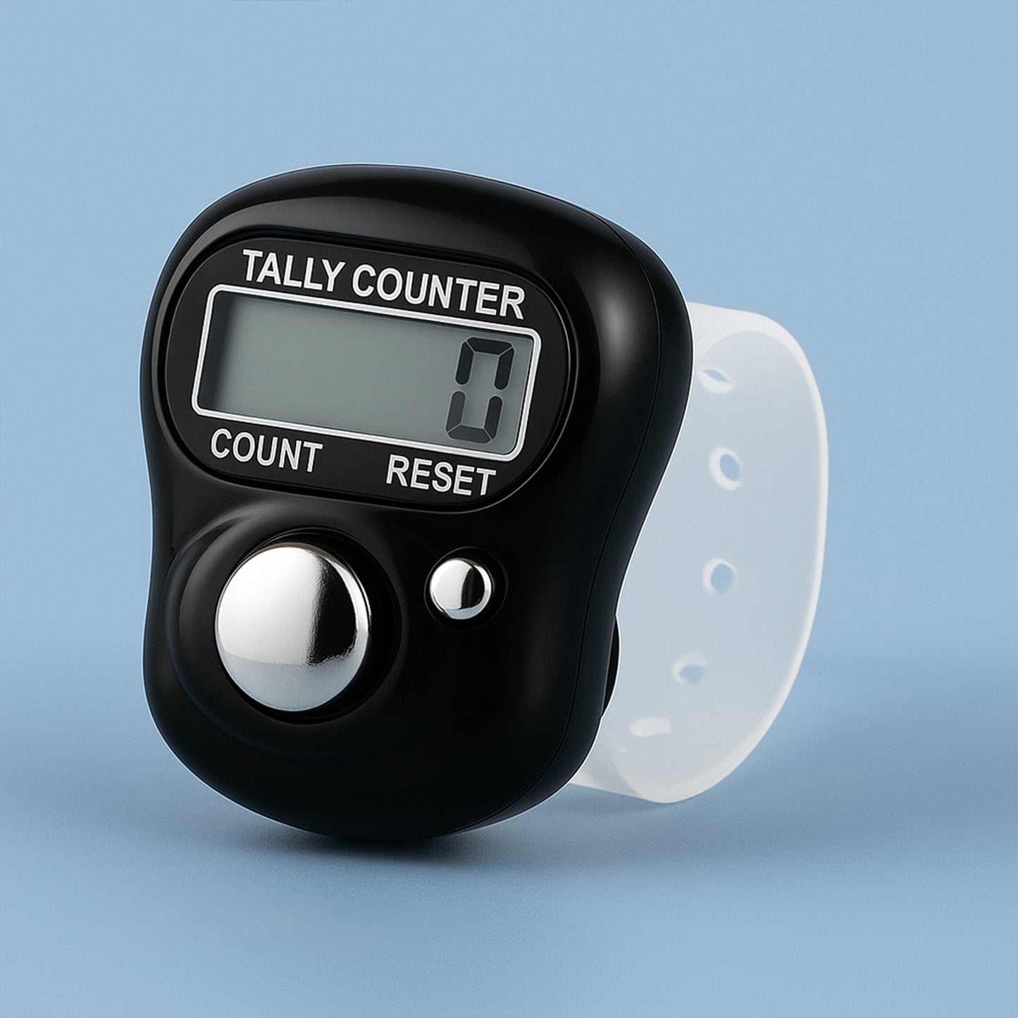 Wukusy small digital finger tally counter for sports, showing digital display and compact design for counting activities