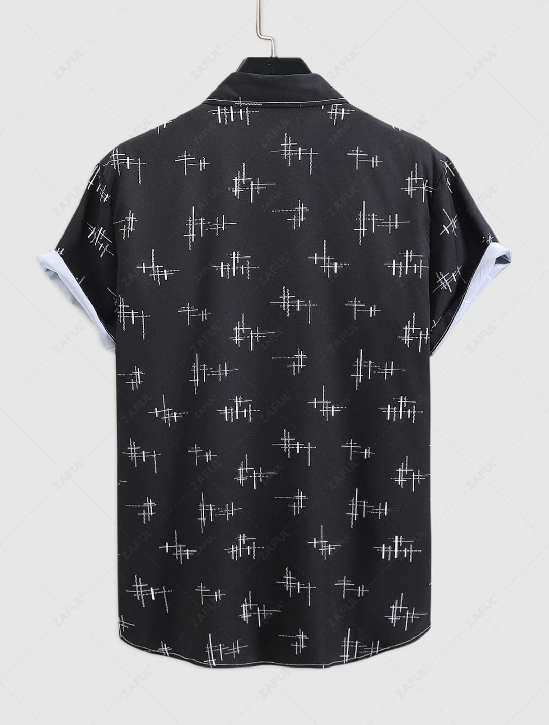 Men's regular fit printed casual shirt from Drpshippr, featuring a stylish design and comfortable fit in the men's collection.