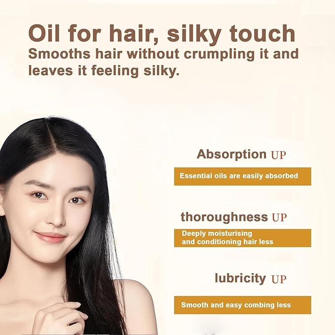 Men's and women's moisturizing silky hair oil spray by Drpshippr, a nourishing essential hair care oil in a spray bottle.