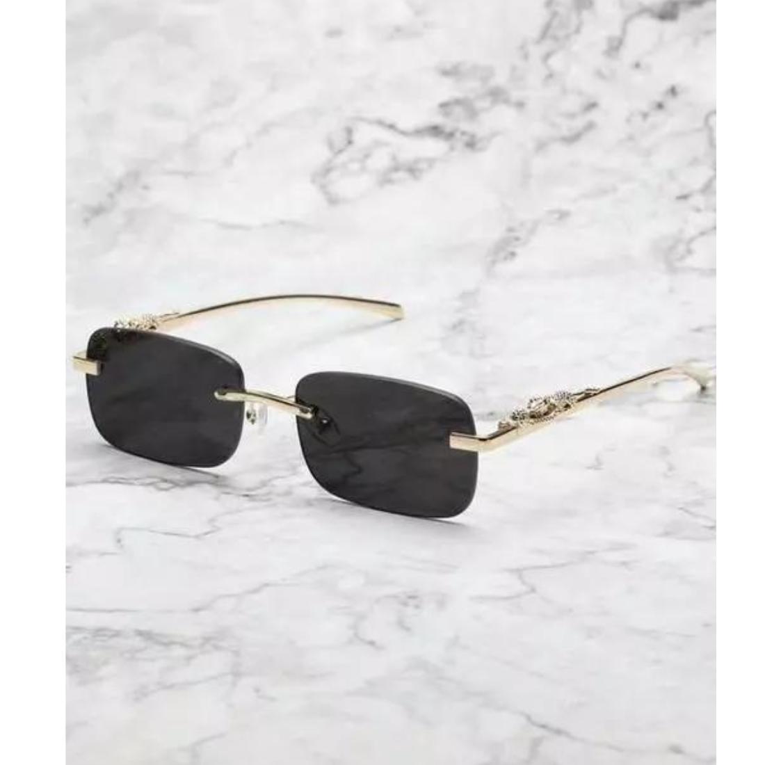 Men's black sunglasses from Drpshippr's men's collection featuring sleek, classic design with dark lenses and stylish frame.